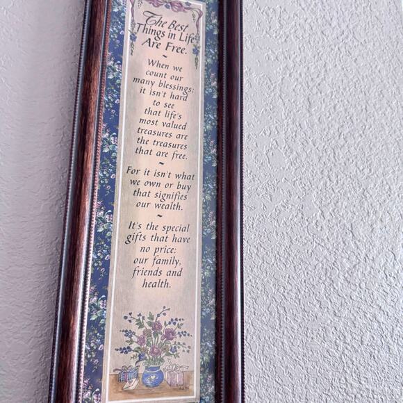 "The Best Things in Life Are Free" Framed Wall Art - Picture 7 of 9